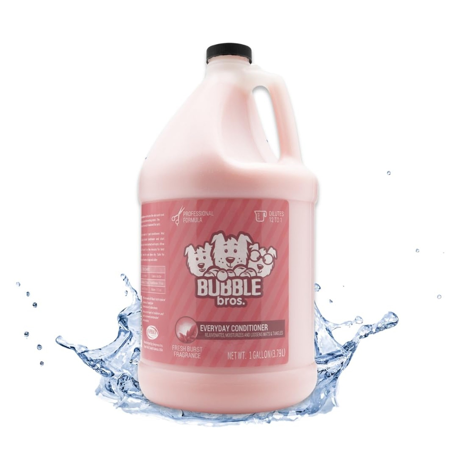 Everyday Conditioner for Dogs, Gallon - Natural, Moisturizes and Conditions T...