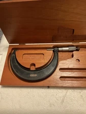 Starrett 4”-5” 436 Micrometer .001” Graduated Scale Very Clean Condition USA