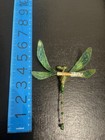 VTG Dragon Fly Ornament  Set of 6 Decoration Teal / Blue/Gold ~ Clip On — photo 5