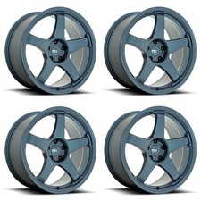 Set 4 Motegi Mr151 Cs5 19x9.5 5x100 Satin Metallic Blue Wheels 19 40mm Rims Set 4 Motegi Mr151 Cs5 19x9.5 5x100 Satin Metallic Blue Wheels 19 40mm Rims