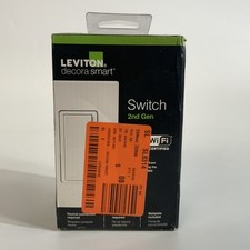 Leviton Decora Smart White SWITCH 2nd Gen. Wi...