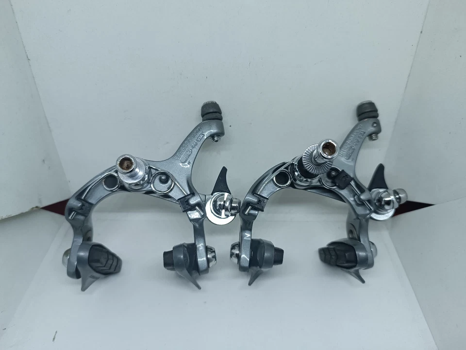 Brakes SHIMANO 600 SLR tricolore BR-6400 set freni vintage - Immagine 4 di 4