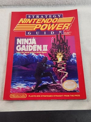 Nintendo Power Strategy Guide Vol SG2/NP15 WITH POSTER NINJA GAIDEN II 