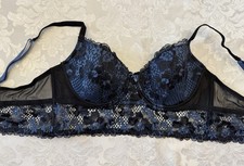 Adore Me Pacchi Contour Demi Bra Size 36C Blu...