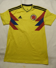 Colombia Soccer / Futbol Jersey - Adult Small - adidas - 2018 World Cup - EUC