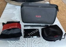 TUMI for Delta One Hard Case Shell Toiletry /Amenity Travel Kit