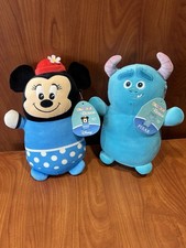 Hug Mees Original Squishmallow Kelleytoy Disney Minnie Mouse and Sulley 10 Inch