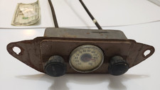 1936 Chevrolet 6-tube Radio Control Controller With Two Cables - Dial 2 Knob 1936 Chevrolet 6-tube Radio Control Controller With Two Cables - Dial 2 Knob