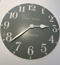 Thomas Kent London Mulberry Wall Clock Large Used