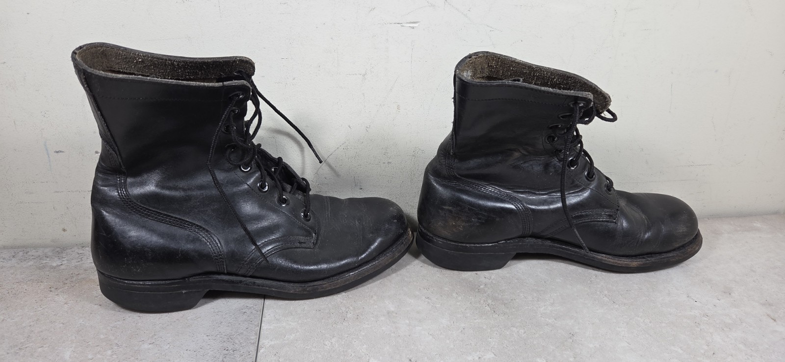 Vintage PANCO Vietnam War Era Military Boots Mens 8R Dated 1960s 1966 BILTRITE