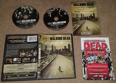 The Walking Dead DVD Complete Season First/1st/1 Box Set 2 Disc AMC TV
