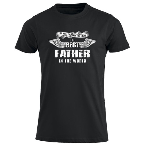 Camiseta The Best Father Wings Papá para regalo del día del padre camiseta de cumpleaños regalo de Navidad - Imagen 14 de 15
