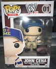 Funko John Cena Blue Cap Pop WWE Exclusive Rare Vaulted