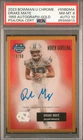 ✨ 2023 Bowman U Chrome Drake Maye #55BDMA 1955 Auto Gold /50 PSA 8 AUTO 10 ✨