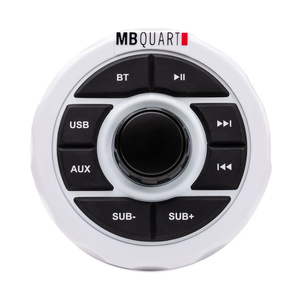 MB QUART GMR-1.5W Marine Bluetooth Receiver USB/Aux+(2) Rockville Tower Speakers - Image 4 of 4