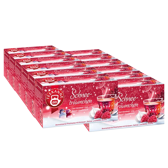 Teekanne Schneeträumchen, 12er Pack - Bild 1 von 1