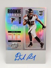 2017 Panini Contenders Football Duke Riley Rookie Ticket Auto