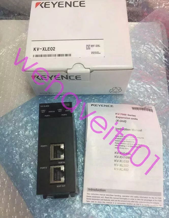 1PC KEYENCE KV-XLE02 Ethernet Unit KVXLE02 Brand New Expedited