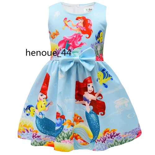 minnie stitch Cartoon Bowknot Dress Skirt Princess Party Birthday Fancy girl - Picture 48 of 69