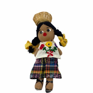 muñeca de tela mexicana