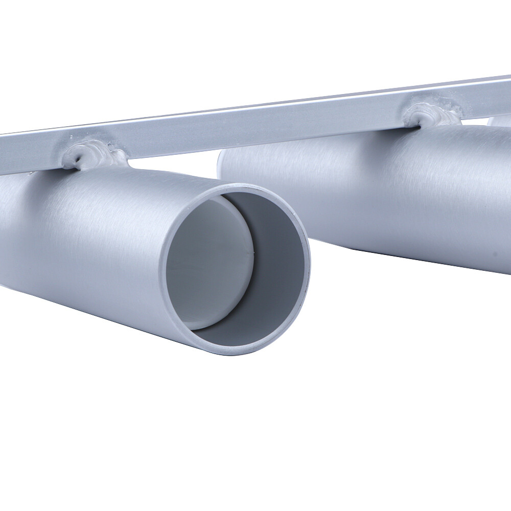 Aluminium Fishing Pod Rack for Marine Boat Yacht Camper RV 4-Rod Holder Rack 