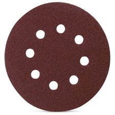 Makita P-43577 Abrasive Disc Brown 125mm #120 (10pcs) For Random Orbital Sander