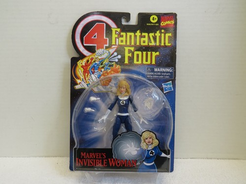 Marvel Legends Series Retro Fantastic Four INVISIBLE WOMAN Action Figure New Box