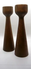 Contemporary MCM-Style 2 Pc. Wooden Candlestick Set - Project 62 for Target