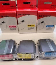 6x je 2x C,M,Y Patronen Refill  Tinte für HP Designjet 120 510 800 500 PS42 inch