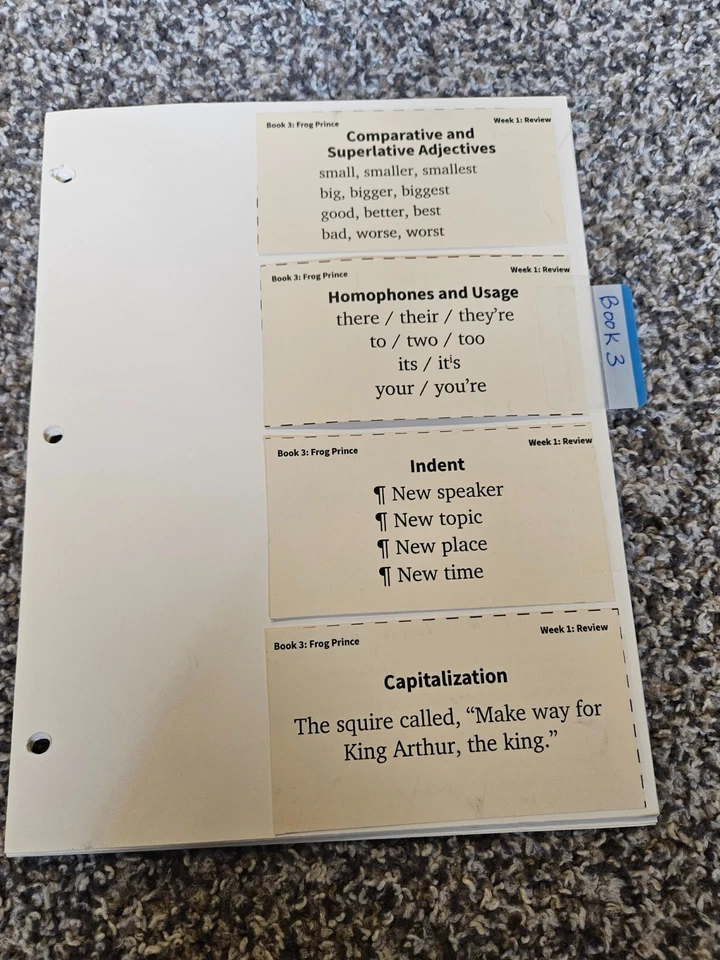 IEW Fix It Grammar, Frog Prince, Or Just Deserts Student Book 3 Third Edition - Image 4 of 4