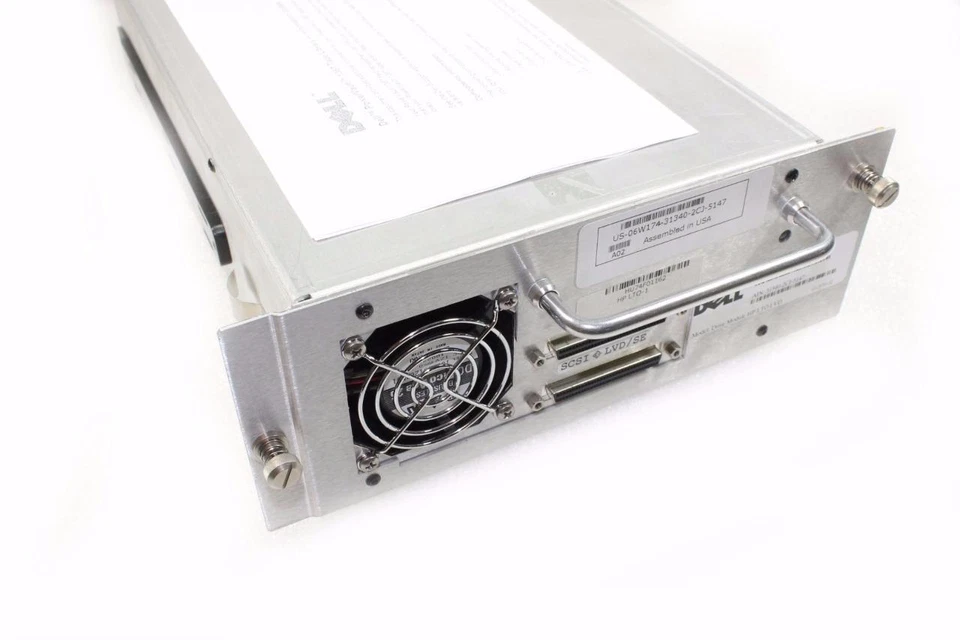 OEM Genuine 100 to 200GB LTO-1 Loader Ready LVD With Tray For Dell 6W174 PV136T - Image 3 of 3