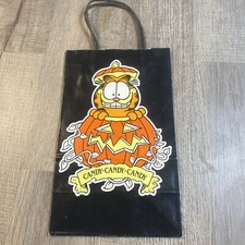 VTG 1978 Garfield Halloween Paper Candy Bag