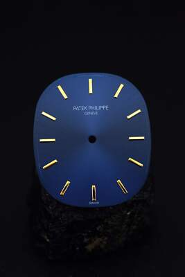 Patek Philippe blaues Zifferblatt ,,Swiss'' für Ellipse 3738J