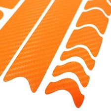 Rotolo Per Telaio Mtb Protezione Telaio MTB In Silicone - Adesivi Anti-Usura Per Catena, 2 Pezzi 22x5.3cm, Nero Batticatena Mtb - Foto 6