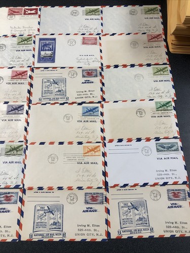 United States Airmail Covers Group of 41 - - Picture 9 of 10