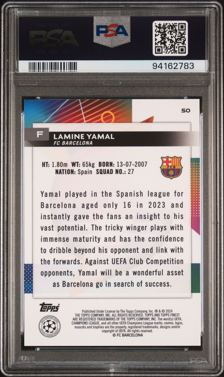 Topps - ❤️新品未開封BOX❤️ラミン ヤマル RC5枚✨最安価格❗ワイルドカード✨海外 入荷！【即発送可】激レアBOX！【ラミン・ヤマルRC5枚入り】日本