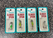 * REEF RUNNER * SLENDER SPOON ' MIXED LOT OF 4 ' 5/16 OZ - MULTI SEASON/SPECIES