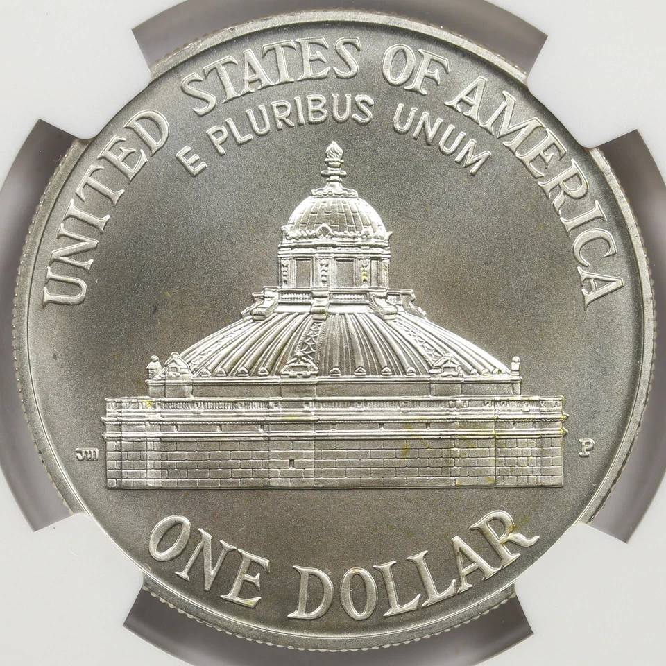 2000-P Library of Congress $1 Commemorative Dollar NGC MS69 - Image 4 of 4