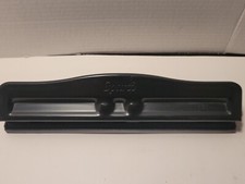 Sparco Heavy Duty 3 Hole Adjustable Desktop Paper Hole Punch