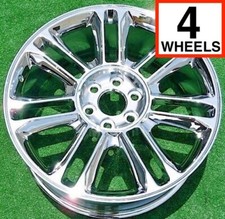 Set New Cadillac Escalade PLATINUM Wheels Chr...