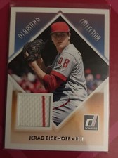 2018 Donruss Diamond Collection Jerad Eickhoff Jersey