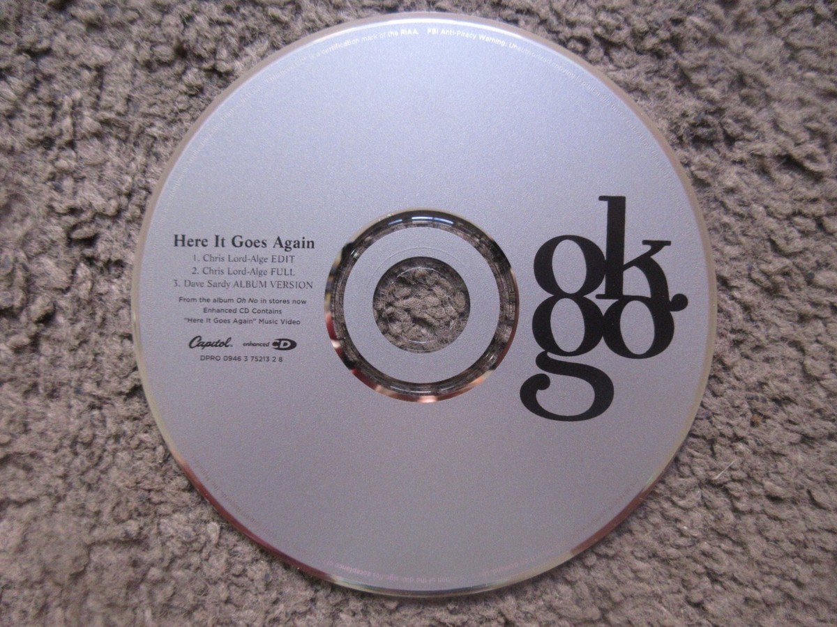 OK GO “HERE IT GOES AGAIN (THE TREADMILL VIDEO) 2006 CAP.NM