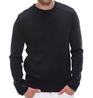 4Wards Pullover Strickpullover Pulli dunkelblau