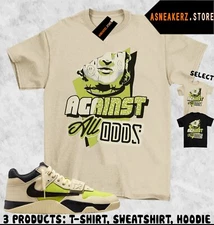 Shirt Match AJ Jumpman Jack Travis Scott Bright Cactus Sneaker Against All Odds