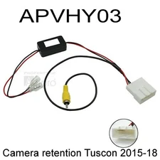 VIDEO RETENTION CABLE HYUNDAI TUSCON 2015-2018 KEEP FACTORY CAMERA TO HEAD UNIT
