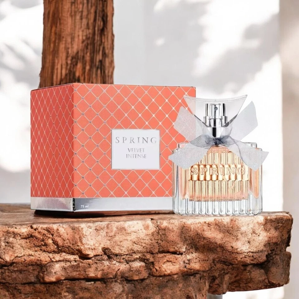 Spring Velvet Intense 75ml/2,5 oz Perfume Feminino Eau De Parfum Novo em folha - Imagem 4 de 4