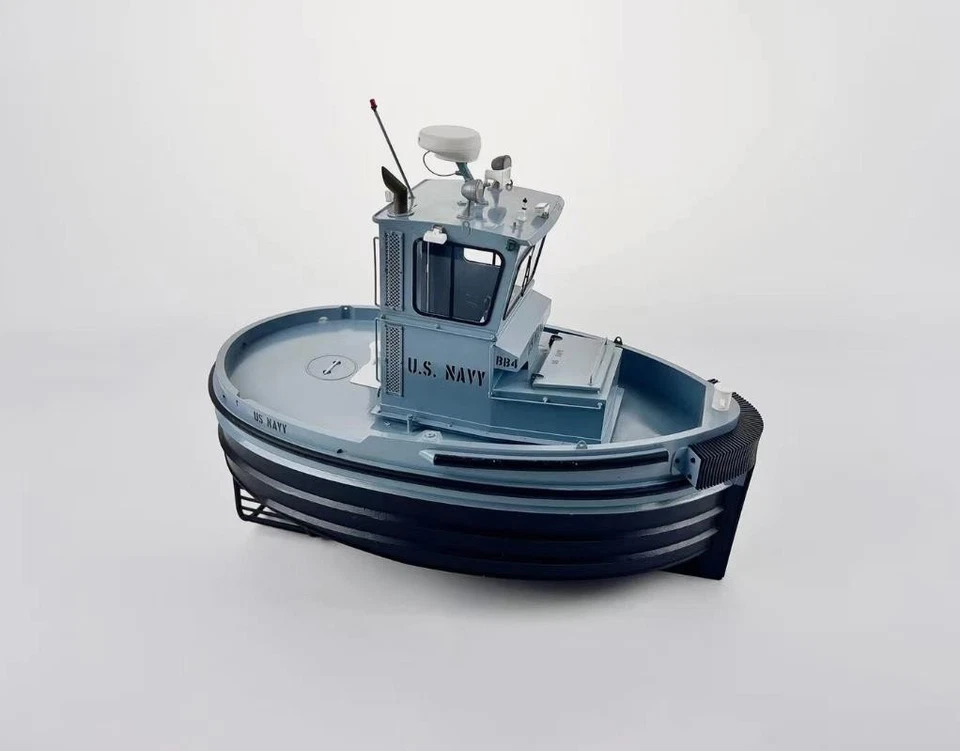 U.S. Navy Boomin Beaver Tug Boat 1:18 342mm RC Wooden Model Ship Kit - Image 4 of 4