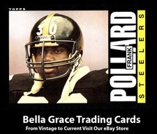 1985 Topps Frank Pollard #361 Pittsburgh Steelers NFL Football