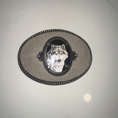 Julie Zsupnik Lone Wolf Belt Buckle Artistic Impressions - Ships Free