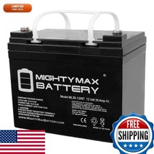 Mighty Max Battery ML35-12INT 12V 35AH Internal Thread SLA AGM Battery